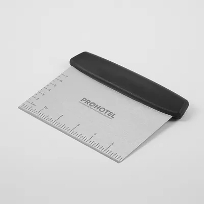 Шпатель кондитерский сталь нерж.,пластик ,H=0,8,L=165,B=125мм металлич.,черный