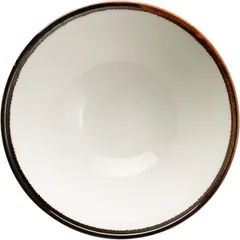 Салатник «Джаспер» фарфор 240мл D=113,H=54мм белый,красный, изображение 3