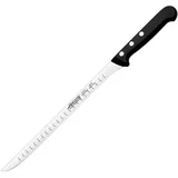 Нож для тонкой нарезки «Универсал» сталь нерж.,полиоксиметилен ,L=36/24см черный,металлич.