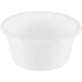 Миска полипроп. 1,6л D=20,H=10,L=20,B=20см белый