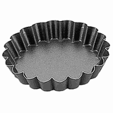 Форма кондитерская рифленая «Экзопан»[12шт] сталь,антиприг.покр. D=100,H=18мм