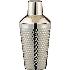 Шейкер европейский «Пробар» рифленый сталь нерж. 0,5л D=80,H=235мм золотой