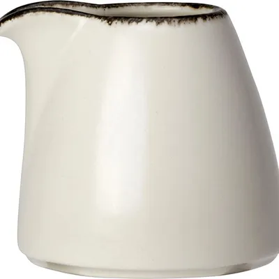 Молочник без ручки «Чакоул Дэппл» фарфор,фарфор 85мл белый,черный, изображение 2