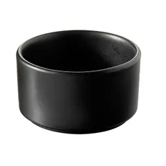 Baking dish porcelain 60ml D=65,H=35mm black