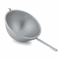 Colander aluminum D=28,H=12.5,L=48cm