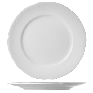 Тарелка «В.Виена» мелкая фарфор D=280,H=25мм белый, Цвет: Белый, Диаметр (мм): 280