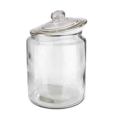 Банка «Классик» круглая с крышкой стекло,стекло 6л D=20,H=30см прозр., изображение 2