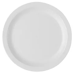 Тарелка поликарбонат D=20,3см белый
