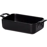 Форма для запекания «Бель Кузин» керамика 450мл ,H=4,L=16,B=10см черный