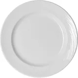 Тарелка «Спайро» мелкая фарфор D=300,H=25мм белый