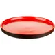 Тарелка «Кармин» с бортом керамика D=26,H=3см красный,черный, изображение 5