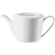 Чайник заварочный «Джейд» без крышки кост.фарф. 400мл белый