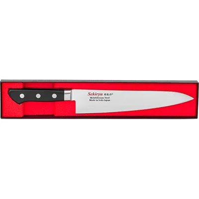 Нож кухонный «Осака» одностороняя заточка сталь нерж.,полиоксиметилен ,L=33/21см, изображение 6