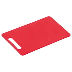 Cutting board plastic ,H=5,L=240,B=150mm red