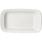 Тарелка «Прага» прямоугольная фарфор ,H=30,L=220,B=125мм белый