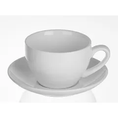 Чайная пара «Кунстверк» фарфор 225мл D=9,H=7,B=15см белый, изображение 2