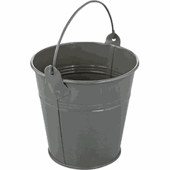 Ведро для картофеля фри D=10,H=10см в ассорт.