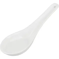 Spoon for miso soup “Kunstwerk”  porcelain , L=13cm  white