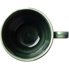 Кружка «Аврора Везувиус Бернт Эмералд» фарфор 340мл бежев.,зелен., изображение 4