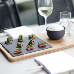 Поднос для подачи для 641007, 642035 бамбук ,H=17,L=370,B=240мм, изображение 4