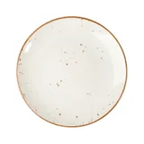 Тарелка «Париж» фарфор D=23см белый,коричнев., Диаметр (мм): 230