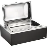 Станция буфетная с мармитом (GN 1/1), цвет венге ,H=30,L=64,B=46см