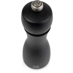 Мельница для перца «Таити» металлический механизм бук D=54,H=200мм черный, изображение 2