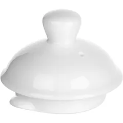 Крышка для чайника «Кунстверк» фарфор 0,75л D=65/52мм белый
