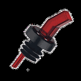 Гейзер с ситом пластик,резина D=1,H=8см красный,черный