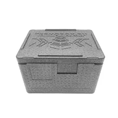 Термоконтейнер «Лайт» до 10 кг полипроп. 18л ,H=27,L=40,B=30см черный, изображение 3