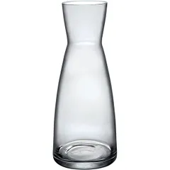 Jug "Epsilon" without handle with laser cut  glass  0.55 l  D=84, H=204mm  clear.