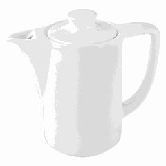 Coffee pot “Kunstwerk” porcelain 375ml D=70,H=125,L=140mm white