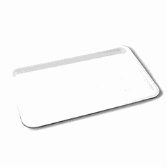 Поднос для приготовления и хранения кондитерских изделий абс-пластик ,L=60,B=41см белый