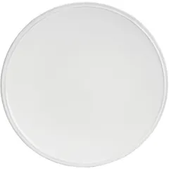 Small plate ceramics D=28cm white