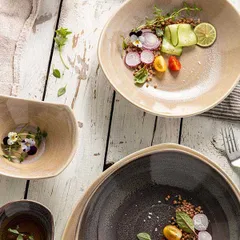 Салатник для комплимента «Революшн» фарфор D=11см бежев., изображение 4