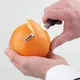 Нож для грейпфрута «Оранж» пластик,сталь ,L=21см черный, изображение 2