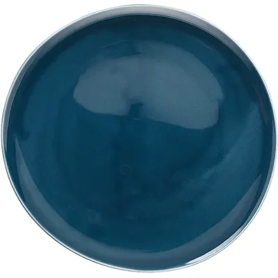 Тарелка мелкая фарфор D=27см синий
