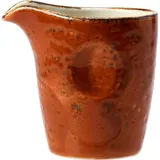 Молочник «Крафт Терракота» фарфор 85мл D=58,H=72,L=75мм терракот