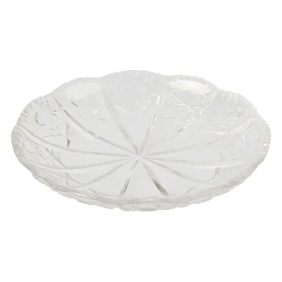 Блюдце хрусталь D=115,H=20мм прозр.