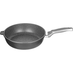 Frying pan (induction) “Granito”  cast aluminum  D=28, H=8cm  black