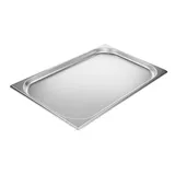 Gastronorm container (1/1)  stainless steel  2.6 l , H=20, L=530, B=325mm  metal.