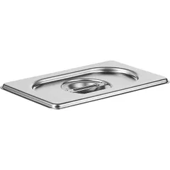 Lid for gastronorm container GN 1/9 stainless steel ,H=30,L=176,B=108mm metal.