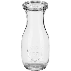 Бутылка с крышкой набор[6шт] стекло D=60,H=145мм прозр., изображение 2