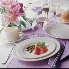 Блюдце «Кипр» стекло D=11,5см слон.кость, изображение 2