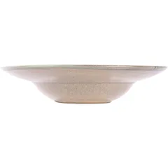 Тарелка для пасты «Агава» фарфор D=280,H=55мм матовый,зелен., изображение 2