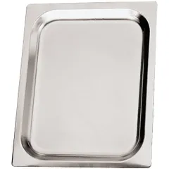 Gastronorm container (1/2)  stainless steel , H=20, L=325, B=265mm  metal.