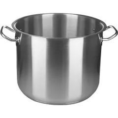 Pan-cauldron without lid  stainless steel  17 l  D=30, H=25 cm  metal.