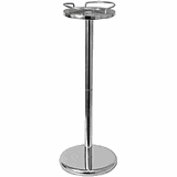 Подставка для ведра для шампанского напольная хром D=26/14,H=68,5,B=21см металлич.