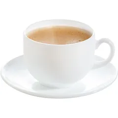 Блюдце «Эволюшнс Уайт» для N9349 стекло D=140,H=17мм белый, изображение 2