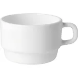 Чашка кофейная «Кейрвейр» стекло 90мл D=87,H=45мм белый